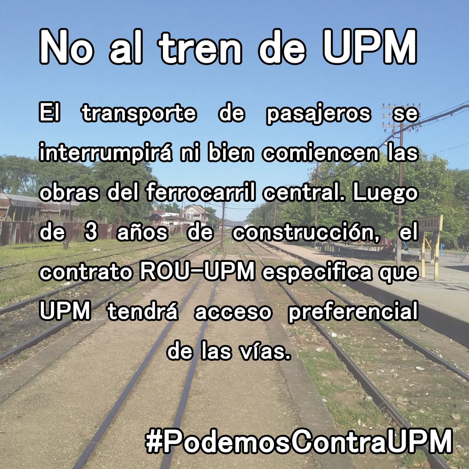 Material Para Difundir Tren UPM NO